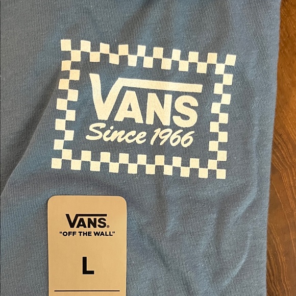 Vans Blue Long Sleeve Tee - Picture 2 of 8